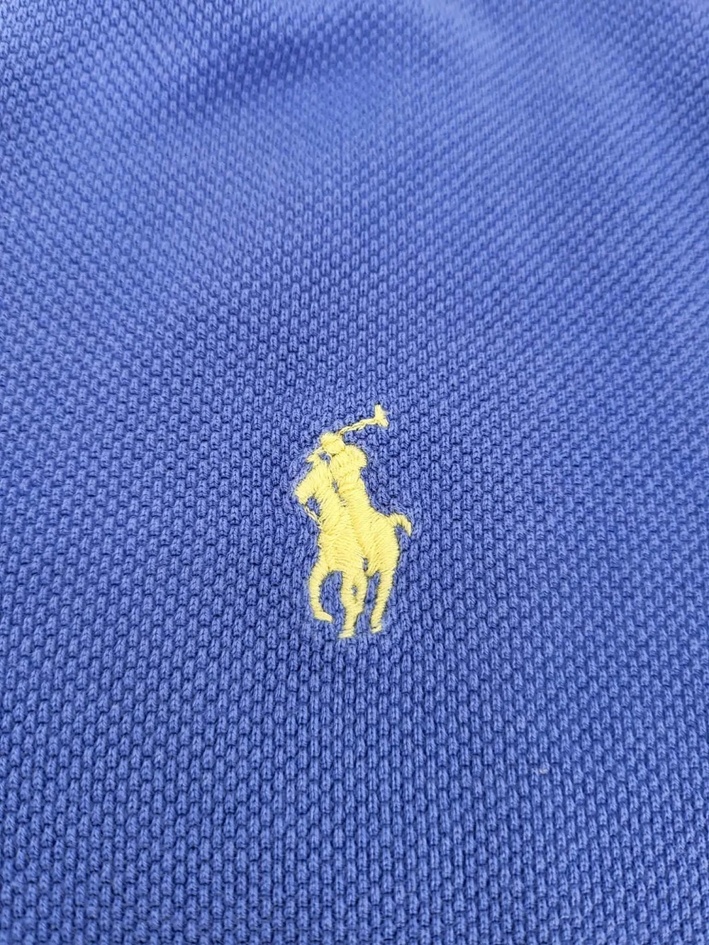 Ralph Lauren Colorblock Polo Shirt - Blue, Yellow, Green, Orange